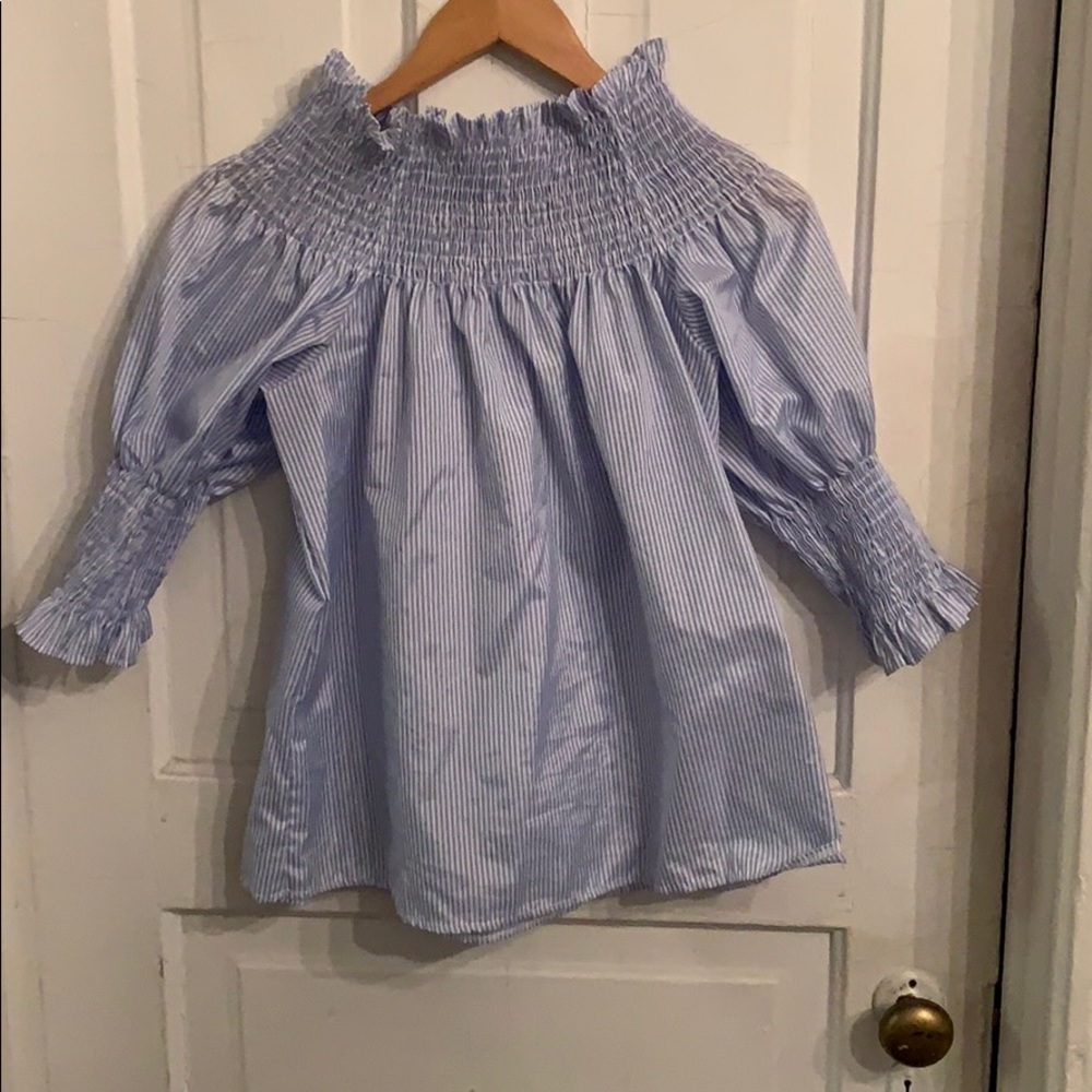 Off the shoulder blouse